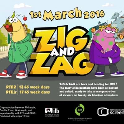 ZIG & ZAG ON RTÉ2 & RTÉ JUNIOR