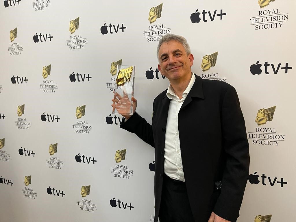 David Charap wins 'Best Editing Scripted' at RTS Craft Awards